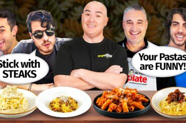 Italians SAVAGELY Critiques my Pastas (ft. Everyone)
