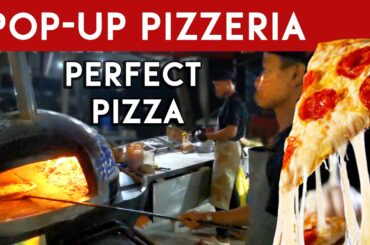 BEST STREET FOOD PIZZA? Cooking Your Favorite Italian Cuisine using a Mobile BRICK PIT OVEN