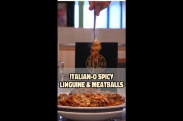 This Spicy Italian-O Linguine & Meatballs Might Be The BEST Thing You'll Ever Try!