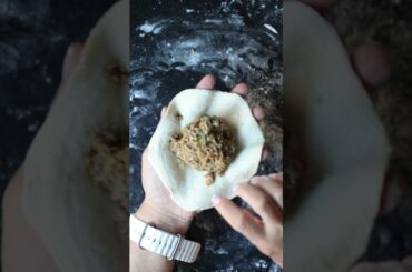 Italian Sausage and Chestnut Stuffed Biscuits.