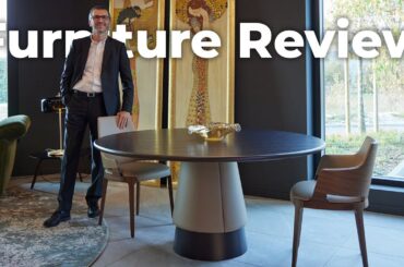 Round DINING TABLE with a conical central base | Discover Hamide