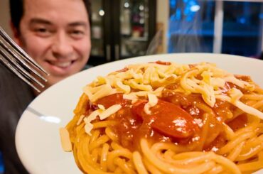 Cooking Filipino Spaghetti For the First Time