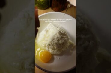 making lasagna rolls with a Korean twist I gochujang chicken lasagna rolls