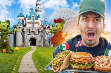 Eating Around The World For 24 hours (EPCOT)