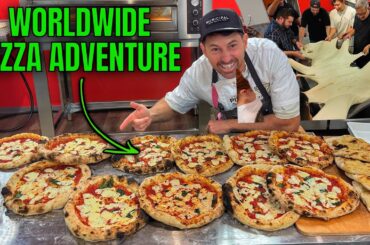 I Traveled 4 Countries To Make The Biggest Pizza Adventure Of My Life! Part 2
