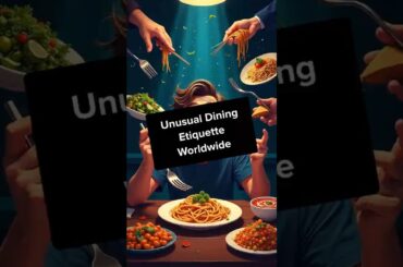 Unusual Dining Etiquette Worldwide