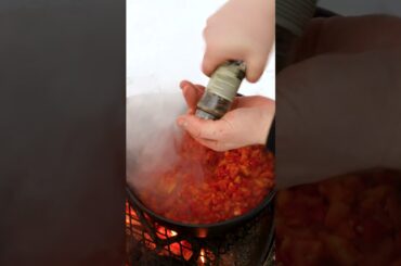 Feta Tomato Pasta in the Forest