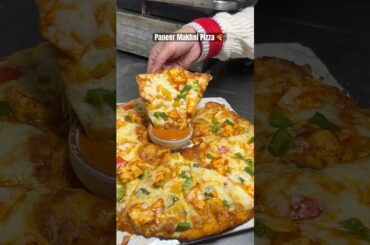 Cheesy, Creamy & Irresistible Paneer Makhni Pizza | Paneer Makhni Indian Italian Fusion Feast Pizza