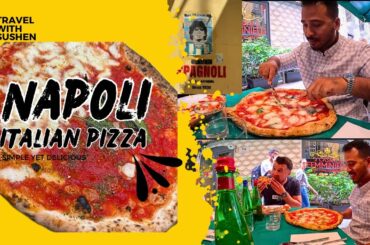 My pizza hunt in Napoli Italy || the birth place of pizza || @Travelwithsushen | #napoli #pizza