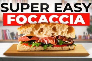 Easy No-Knead Focaccia Bread Recipe