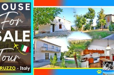 For Sale in Abruzzo, Italy: Habitable Houses with Garage, Land, Terrace and Panoramic Views | Tour