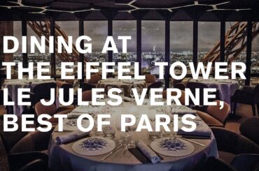 Le Jules Verne: Eiffel tower dining [where to eat in Paris]