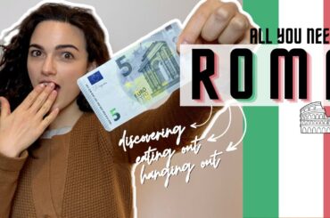 ROME ON A BUDGET: top things to do and eat with only *5 euros*