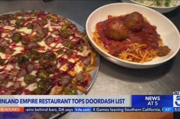 Inland Empire restaurant tops DoorDash's list of favorite delivery spots in U.S.
