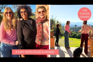 VINTAGE MARKET BARGAINS & LUNCH WITH FRIENDS -  Featuring @julieinitaly & @authentictuscany