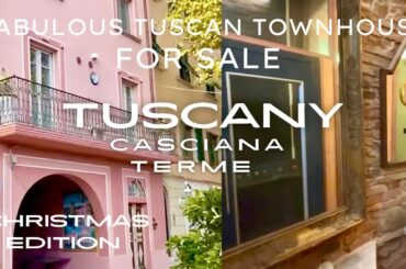 FABULOUS TUSCAN TOWNHOUSE IN THE HEART OF A BEAUTIFUL SPA TOWN - FULLY FURNISHED AND FULLY RESTORED