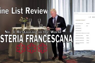 Unveiling Secrets of the World's Best Restaurants' Wine List -OSTERIA FRANCESCANA by Massimo Bottura