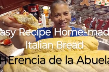 I Made The Easiest Italian Bread Recipe