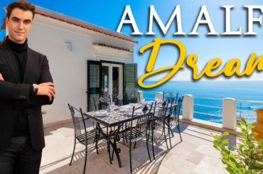 HOUSE WITH SEA VIEW TERRACES FOR SALE IN THE AMALFI COAST
