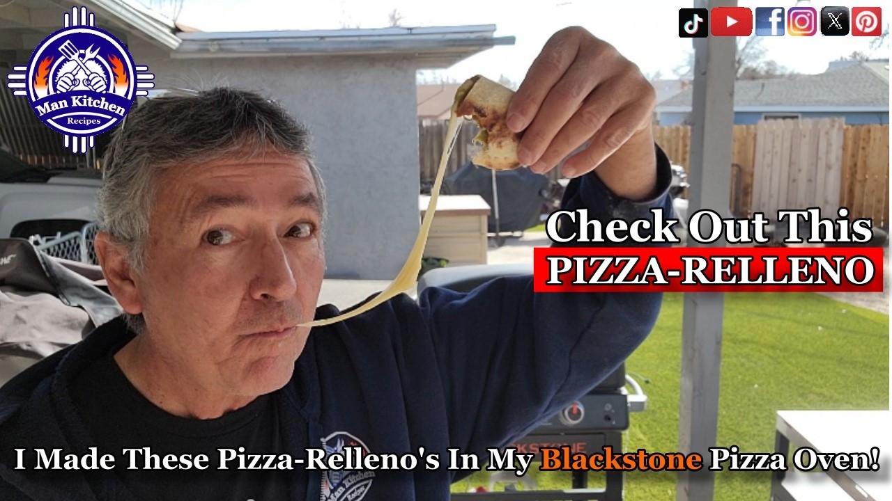 Check Out This TASTY Pizza-Relleno Recipe in a Blackstone Pizza Oven Check Out This TASTY Pizza-Relleno Recipe in a Blackstone Pizza Oven