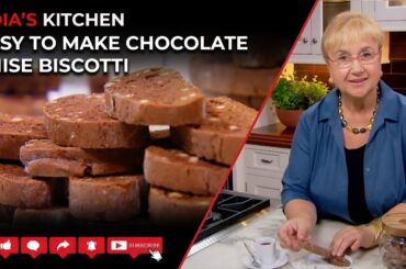 Easy To Make Chocolate Anise Biscotti