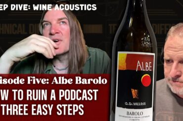 How to ruin a wine podcast in three easy steps (Wine Acoustics: Episode 5) @dandywarhols #barolo