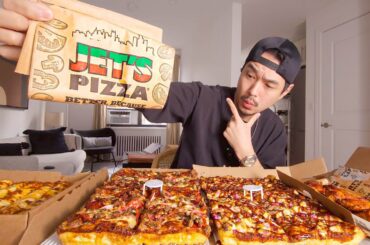 Trying Jet's Pizza for the First Time