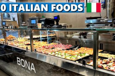 30 ITALIAN FOODS You Must Try - From Neapolitan Pizza to Sicilian Horse Meat IT