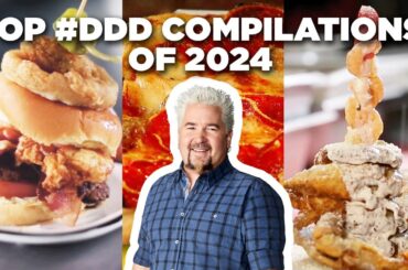 Top #DDD Compilations of 2024 | Diners, Drive-Ins and Dives | Food Network