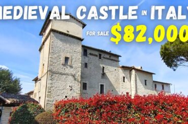 Buy a BARGAIN Medieval CASTLE in Umbria | AFFORDABLE Property in ITALY for B&B INVESTMENT for $82K