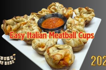 You Won't Believe How Simple These Italian Meatball Appetizers Are!