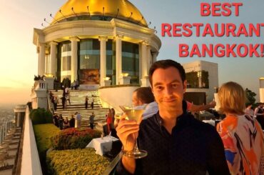 Where to Eat in Bangkok! Best Restaurants & Rooftop Bars! Food Tour in Bangkok, Thailand!