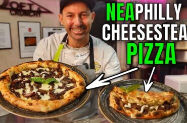 Neapolitan Pizza Fusion Philly Cheesesteak | It’s Possible!?