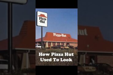 How Pizza Hut Used To Look! #pizza #retro