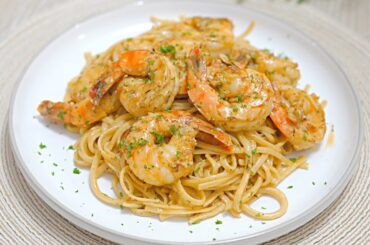 CREAMY Cajun Shrimp Scampi Recipe