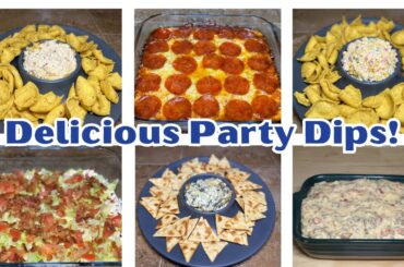 6 Easy and Delicious Dips for Parties, Snacks and More!