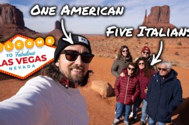 Italians Try Their First AMERICAN ROAD TRIP