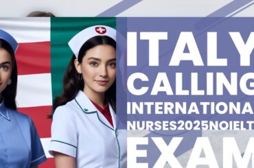 Move to Italy as a Nurse WITHOUT IELTS in 2025- Complete Guide