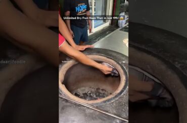 unlimited dry fruit Naan Thali in just 199/-#food #dinner #breakfast ##food #foodie#pizza #pasta