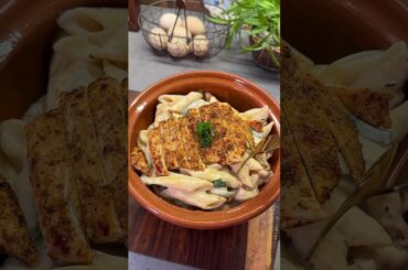 Creamiest Pasta ever! #art #food #recipe #shorts #yemek #tarif