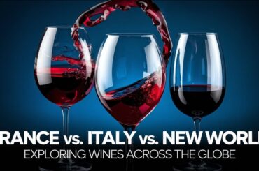 Exploring Wines from Around the World: France vs. Italy vs. New World