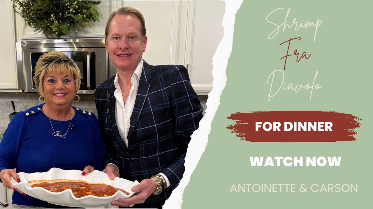 Antoinette’s Italian Kitchen | Carson Kressley | Shrimp Fra Diavolo Antoinette's Italian Kitchen | Carson Kressley | Shrimp Fra Diavolo