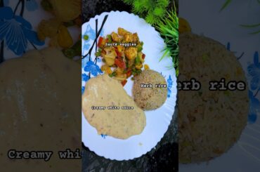 Italian plate Indian taste#shorts #herbrice #shortsfeed #viral #trendingshorts #foodie