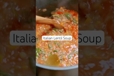 Italian Lentil Soup | Lentil Soup Recipe #lentilsoup #souprecipe