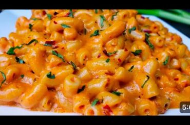 My family's favorite pasta recipe! cook every weekend! Pink Sauce Pasta :Spicy Pasta and Macaroni Re