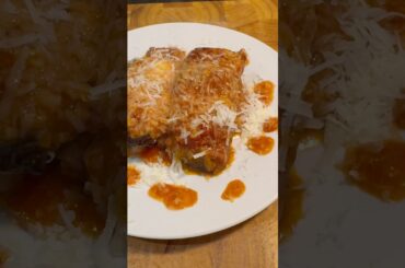 Eggplant Parmigiana:A Taste of Italy in your kitchen !#shorts #eggplant