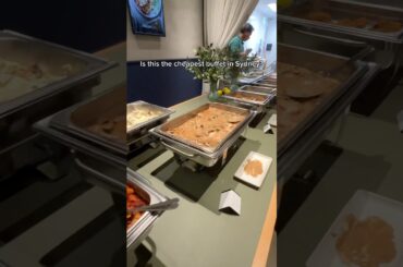 All you can eat buffet with high quality Italian food! #shorts