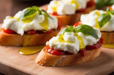 Bruschetta Recipe with Ricotta: A Creamy Italian Delight