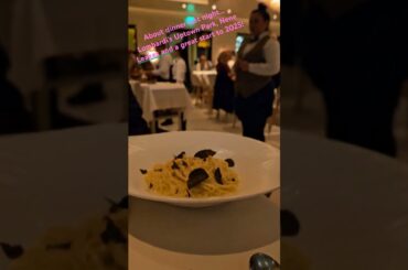 About dinner last night....