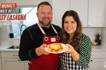 Michael’s easy lasagna | Quick tasty meals for families